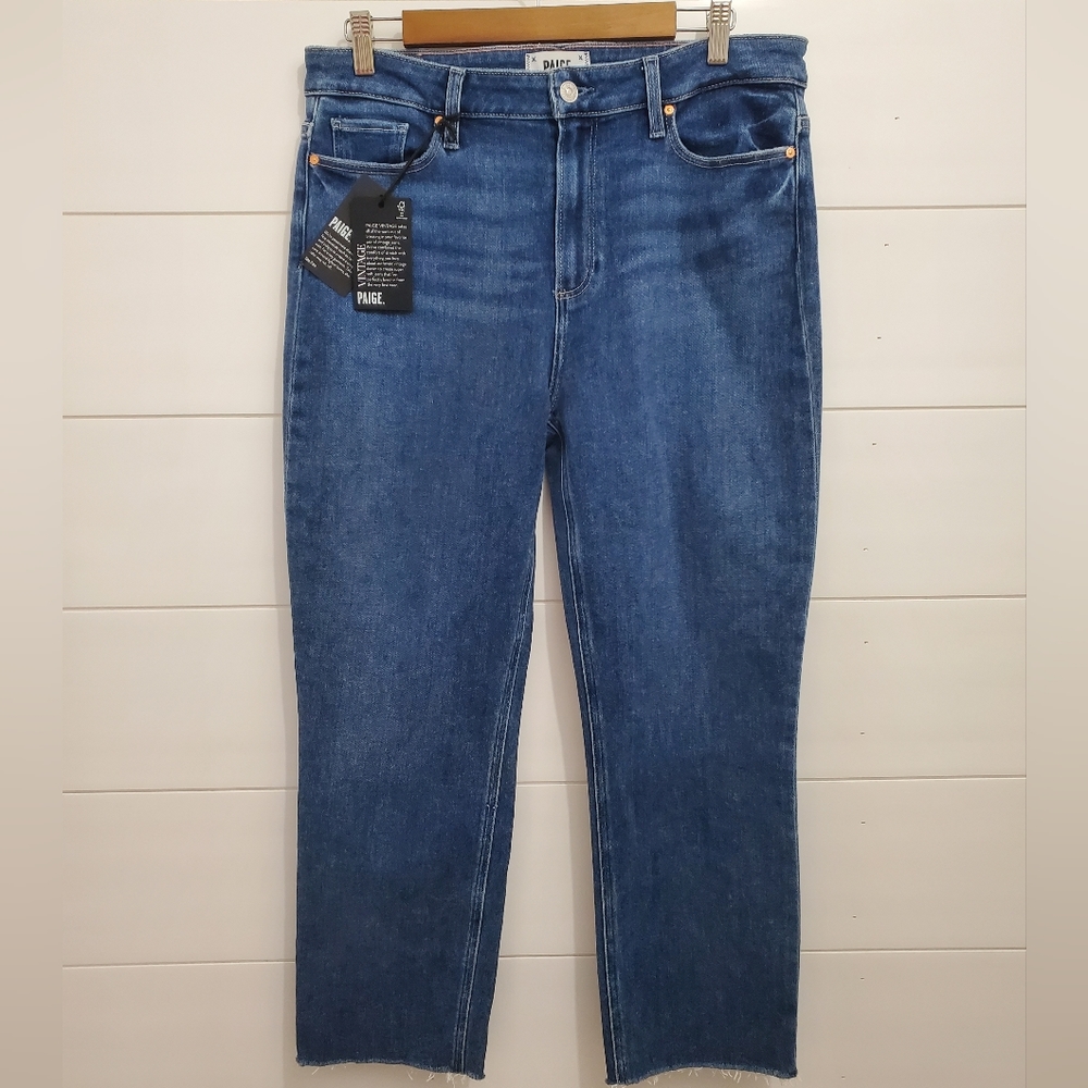 PAIGE High Rise Women Jeans - Blue